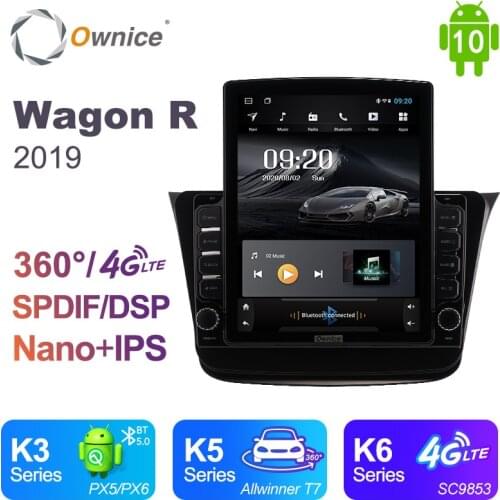 Android 10.0 Ownice Autoradio 2 Din for SUZUKI WAGON R 2019 Car Radio Auto GPS Navigation Multimedia DSP 4G LTE 360 Panorama