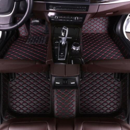 Custom Car floor mats For BMW 3 series E46 E90 E91 316i 318i 320i 325i Car Mats Interior Details Internal Parts Auto Accessorie