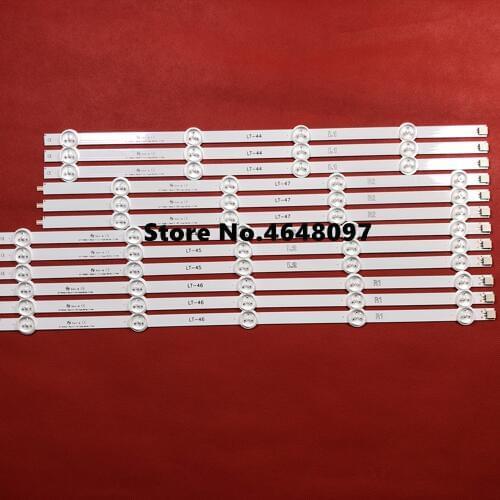 For LG 47inches LCD TV LED LC470DUE 6916L-1474A 6916L-1475A 6916L-1476A 6916L-1477A L1+R1=6PCS R2+L2=6PCS (product same as photo