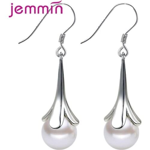 Exquisite Long Opal Drop Earrings For Women 925 Sterling Silver Pierced Tassel Earing Korean Wedding Party Jewelry Ear Jewelry