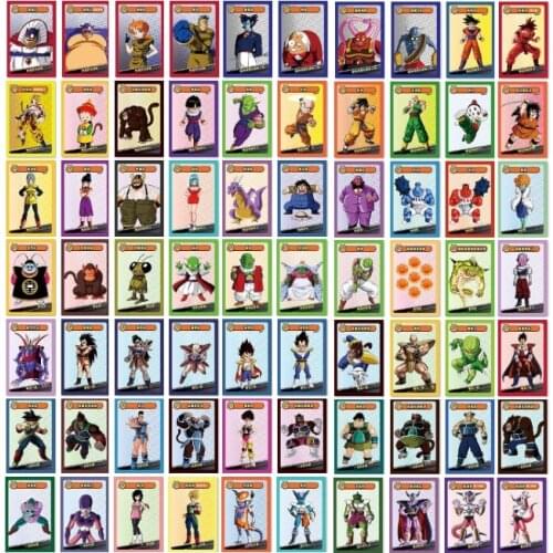 Dragon Ball Character Card Son Goku Piccolo Burdock Ginyu Force Collection Card Dragon Ball Z Saiyan Character Illustration Card