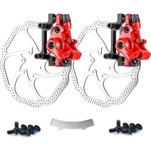 JEDERLO Bicycle Disc Brake Kit, Including Front and Rear Calipers, 160 mm Rotor, Suitable for Mountain Bikes, MTB, BMX,Etc