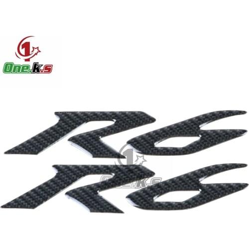 Motorcycle Decals Stickers Emblem Badge 3D Raised Tank For YAMAHA YZF-R6