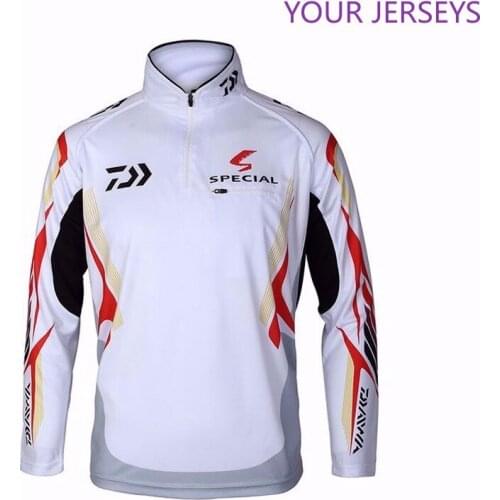 2022 Daiwa New Men Brand Fishing Clothing UV Protection Moisture Wicking Breathable Long Sleeve Shirt Camisas Pesca Hiking Data