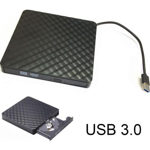 New Portable USB3.0 External CD/DVD/VCD Optical Drive CD-RW Writer Recorder Driver for PC Laptop Computer EM88