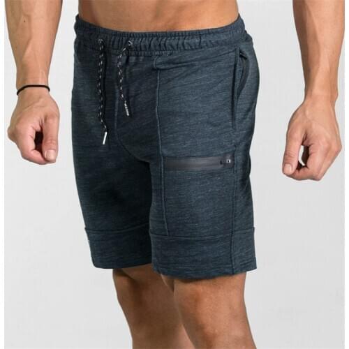 Shorts Men bodybuilder Casual fitness Shorts Men loose Summer Professional Short Mens Clothes New