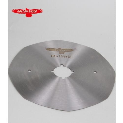 Steel Eagle Knife RS125 Carbon Steel Round Knife For Cutting Machines ,cutting Machine Parts