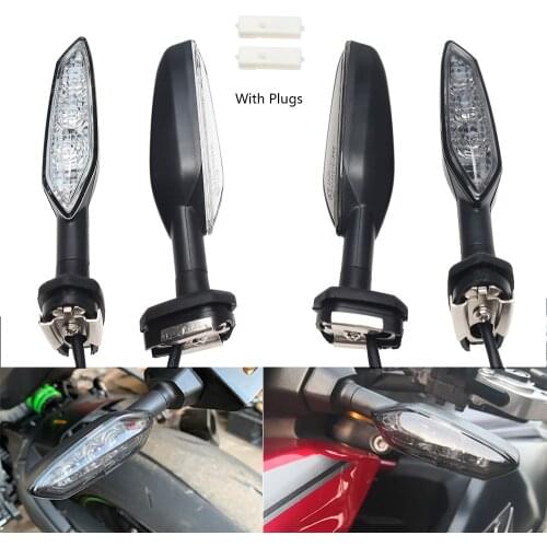 Motorcycle LED Turn Signal Indicator For KAWASAKI VERSYS 1000 SE 19-20 Z 650/900 17-20 VERSYS-X 300 17-20 ZX-6R NINJA 07-20