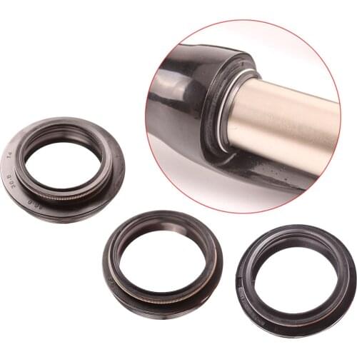 MTB Mountain Bike Bicycle Front Fork Dust Seal Replacement Dust Oil Seals Service Replacement Parts Kit