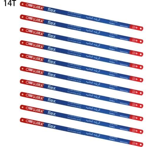 10PCS Hacksaw Blade 300mm Hand Saw Blades 14T/18T/24T Bi-Metal For Meat Wood Cutting Disc