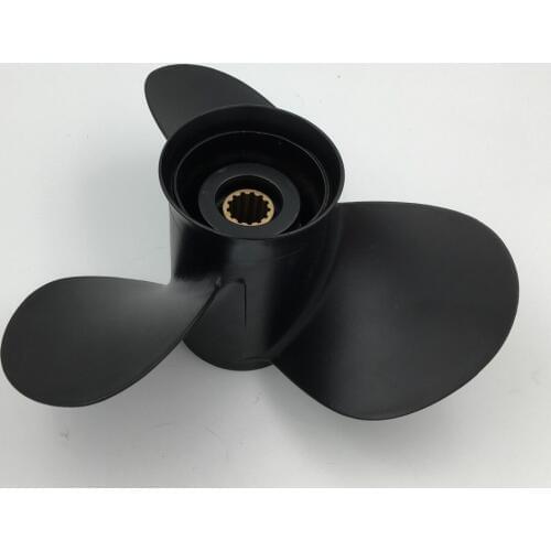 11.5x13, 25hp-50hp for Nissan outboard engine ALUMINIUM PROPELLERS Nissan outboard propellers marine propellers 13 tooth