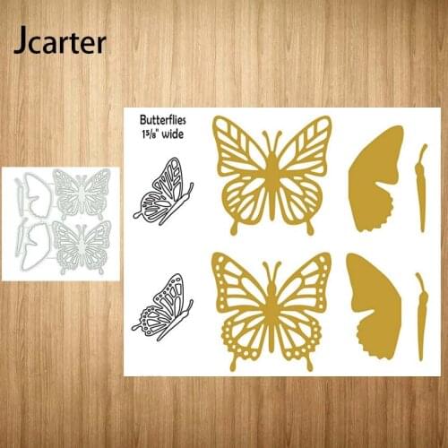 2021 New Arrival Metal Cutting Dies Butterfly Craft Handmade Knife Mould Blade Punch Stencils Dies Cut for Scrapbooking Model