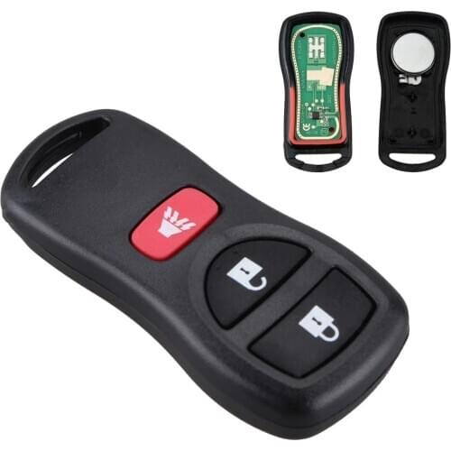 315MHZ 3 Buttons Car Keyless Entry Remote Key Fob Replacement For Infiniti/Nissan Frontier Murano Armada Pathfinder 2002-2008