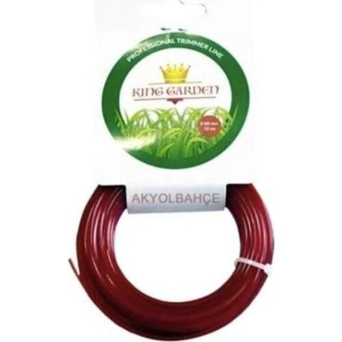5 pcs Round Motor Scythe Lawn Mower The fishing line 2 mm x 15 m