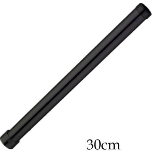 Free Shiping Wholesale and Retail Black Antique 30cm Extension Tube For Shower Faucet
