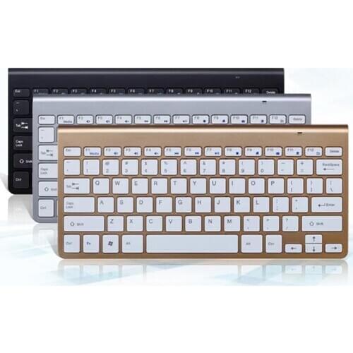 Mini Wireless Keyboard Mouse Set Waterproof 2.4G for Apple Mac PC Computer Wireless Keyboard Office Silent Mute Keyboard