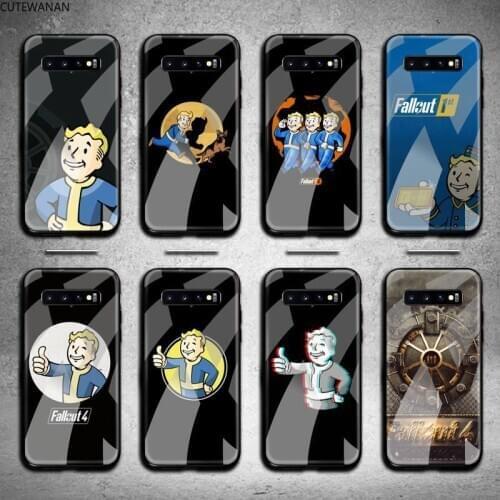Hot Game Fallout Phone Case Tempered Glass For Samsung S20 Plus S7 S8 S9 S10 Note 8 9 10 Plus