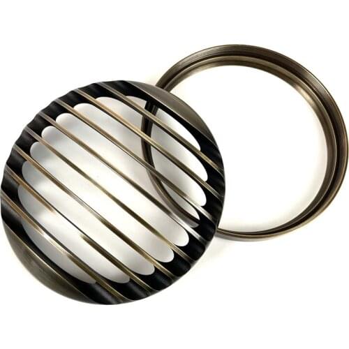 For Harley Sportster XL1200 XL883 2004-2014 Headlight grille cover Motorcycle 5.75 inche Led Headlight 5 3/4" Headlamp Grill Cov