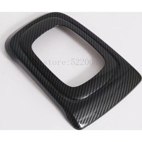 For Toyota Rush 2018 2019 2020 Carbon Fiber Gear Shift Panel Cover Car Decoration Trim Interior Accessories Car Styling
