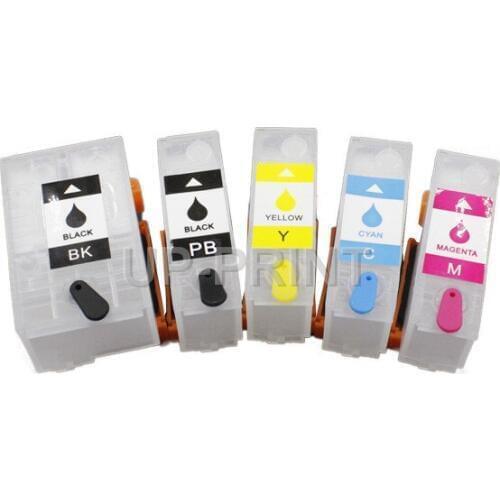 UP 1x Refillable Ink Cartridge with Chip compatible for Epson XP 6000 6005 6001 6100 Printer
