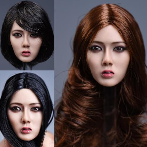 [ESTARTEK] YMTOYS 1:6 Aisan Female Beauty Head Sculpt for 12inch PH, UD, ND Jiaou Doll Collectible Action Figures DIY