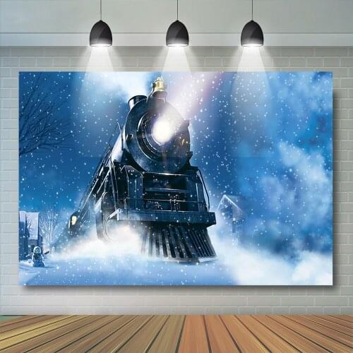 Christmas Tree Fireplace Background For Photography Wooden Pink Curtain Twinkle Stars Backdrop For Photo Booth Scenes Backgroun