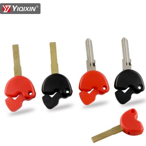 YIQIXIN Red Motorcycle Key For Vespa Piaggio 3vte Fly 125 Gts Gtv 250 300 LXV150 GTS300 MP3 Beverly 350 Scooter Embryo Blade Key