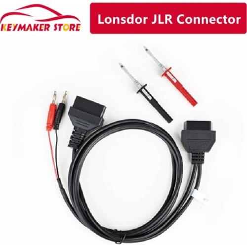 L0nsdor JLR Connector Work for Lonsdor K518 support All Key Lost Programming Under Alarm State For 2015-2018 Land Rover & Jaguar