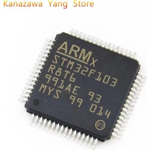1 Pcs 5Pcs/Lot Brand New STM32F103R8T6 STM32F103 R8T6 LQFP-64 Microcontroller Embedded Processor Chip In Stock Best Quality