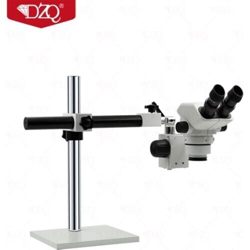 DZQ ZQ-70B Microscope zoom ratio 7-45x microscope with stand stone setting jewelry machine