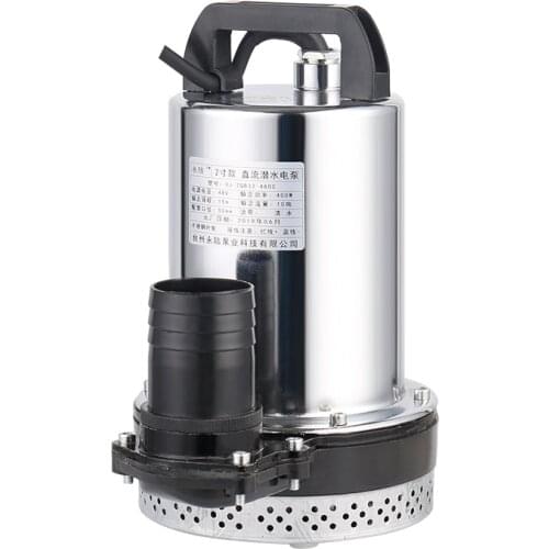 300W 12V Submersible Well Pump DC Water Pump 100L/H Flow 9M Lift Max for Farm Irrigation and Garden