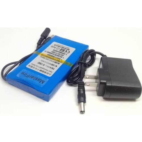 Portable Super Capacity 12V 6800mah N-12680 Rechargeable Lithium-ion Battery Pack for CCTV Cam Monitor Batteries