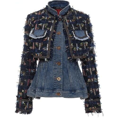 PREPOMP Womens Denim Jackets