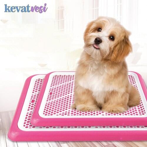 Lattice Dog Potty Training Toilet Indoor Dog Potty Tray Pet Training Toilet For Large Small Dog Puppy Potty Cat Litter Box