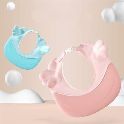 Baby Shampoo Cap Cute Wing Animal Baby Shampoo Hats Toddler Wash Hair Shield Kids Direct Visor Caps Bathing Shower Cap Baby Care