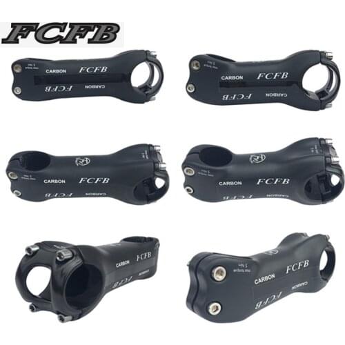 Road stem bike carbon stem road mountain bike stem angle 6 or angle 17 black matt+glossy 70/80/90/100/110/120/130mm