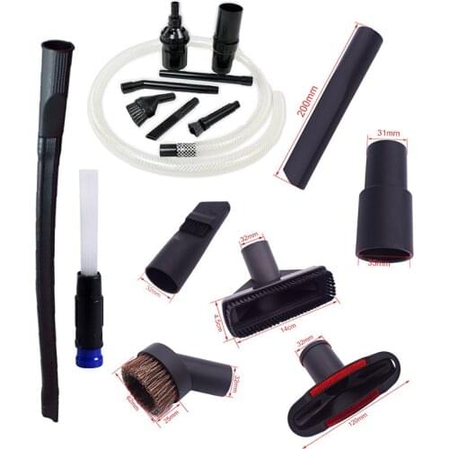 32mm 35mm Vacuum Cleaner Brush Nozzle Home Dusting Crevice Stair Tool Kit Dust Daddy Micro Tool Brush Pipe
