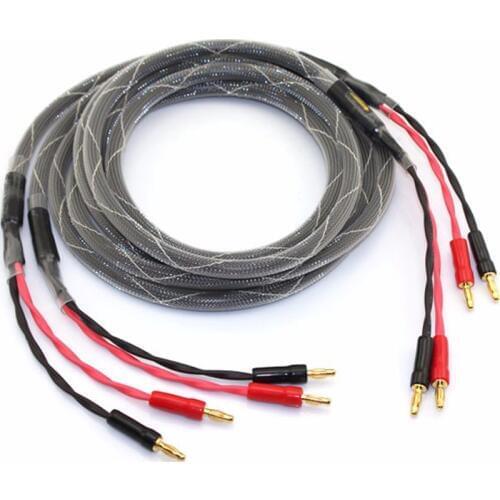 High Quality 2.5M Audio Speaker Cable ,audiophile loudspeaker Cable