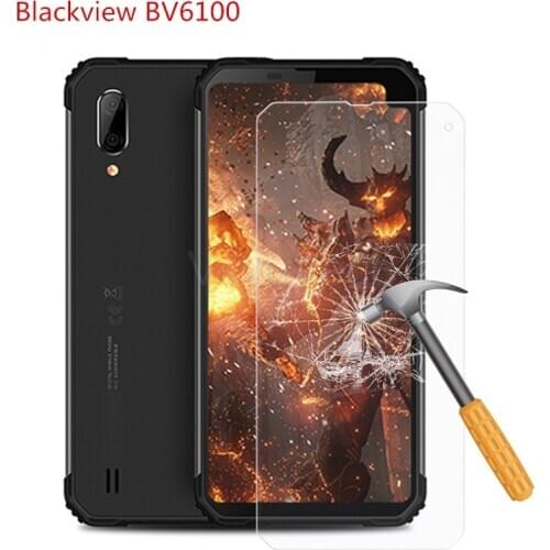 Tempered Glass For Blackview BV6100 Glass 9H 2.5D Protective Film Explosion-proof Clear LCD Screen Protector Phone Cover