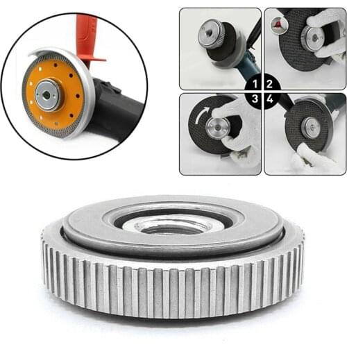 M14 Angle Grinder Locking Plate Chuck Tools for 125/150/180/230 Quick Clamping Quick Release Nut Clamp and Device Accessories