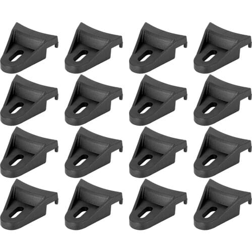 Uxcell 16pcs Black Car Subwoofer Speak Grill Clips Clamps Install Bay Fit for 4" 6" 8" 10" 12" 15"