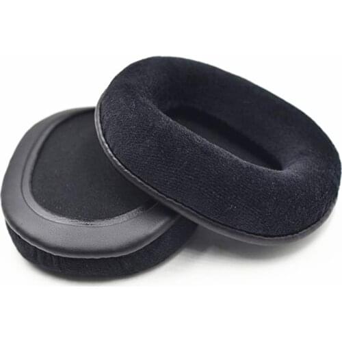 1 Pair Replacement Velour Foam Ear Pads Cushions Earpad for ATH-MSR7 M50X M20 M40 M40X SX1 M30 M30X M35 Headphones High Quality