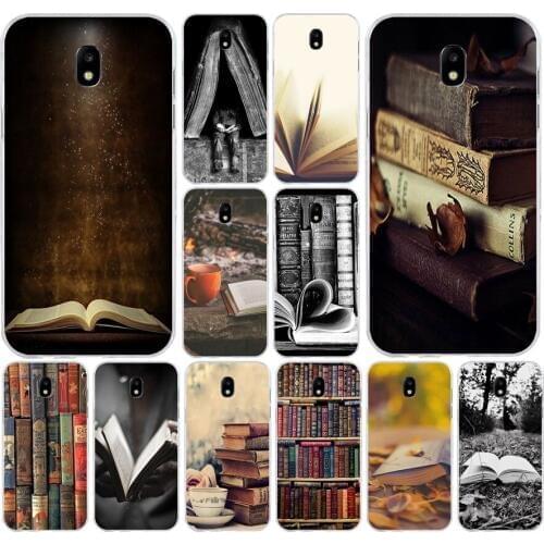 137H reading books Soft Silicone Tpu Cover phone Case for Samsung j3 j5 j7 2016 2017 a3 2016 a5 2017 a6 2018