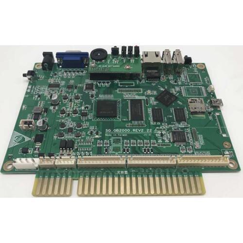 2000 in 1 games new Jamma Multigame PCB board HD VGA / HDMI output for LED / LCD Arcade Game Heroes of the stom 5