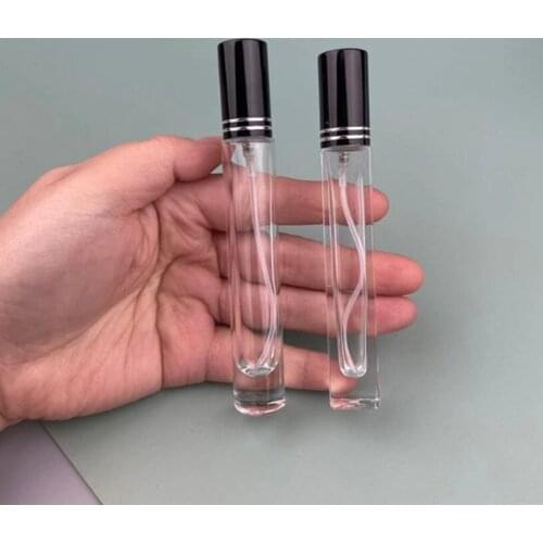 2021 New 10ml Mist Spray Bottle Spray Pump Bottle Travel Refillable Glass Perfume Bottle With Sprayer