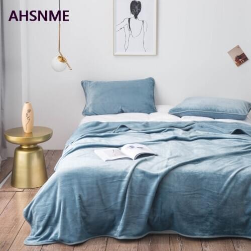 AHSNME Microfiber Blankets For Sofa