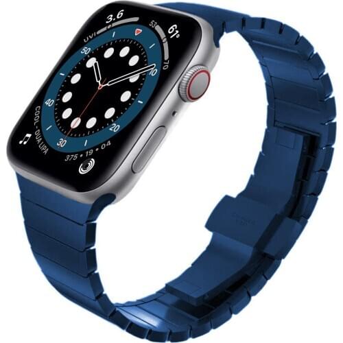 Bracelet for apple watch 6 band 44mm 40mm series 5 4 se strap for iwatch 3 42mm 38mm bands Stainless Steel Business watchband