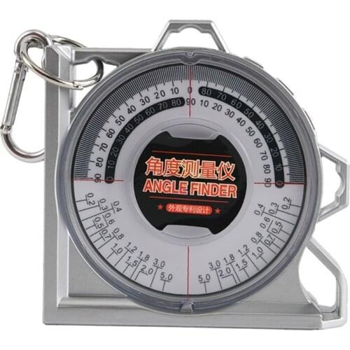 50LB Multifunctional Protractor Angle Finder Slope Scale Level Measuring Instrument with Level Bubble Inclinometer