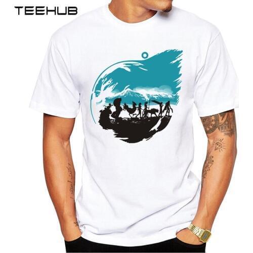New Arrivals 2019 TEEHUB Cool Mens Fashion Human and Animal Design T-Shirt Short Sleeve O-neck Tops Hipster Tee