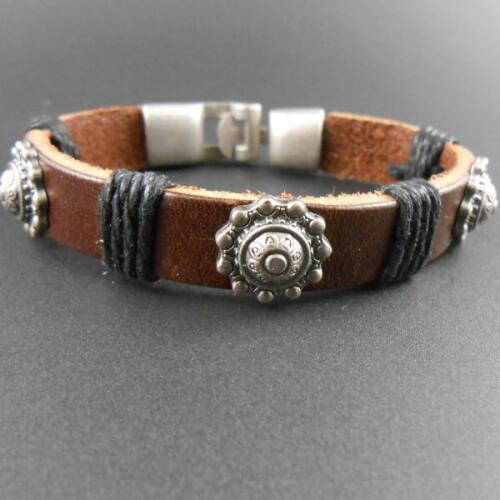 New fashion hemp rope genuine leather vintage bracelet for women men jewelry aliexpresss wholesale